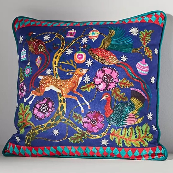 Anthropologie Other - Raphael Balme Christmas Pillow